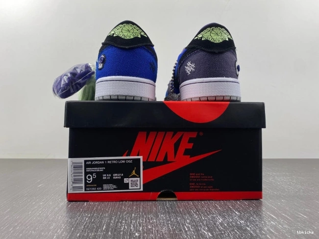 Cheap TB Williamson DZ7292-420 OG Zion Retro Jordan 1 Voodoo Low 0726